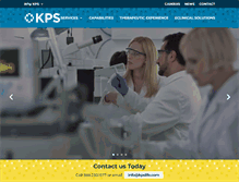 Tablet Screenshot of kpslife.com